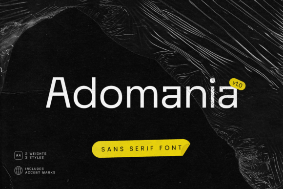 Adomania: A Bold Font for Digital Campaigns