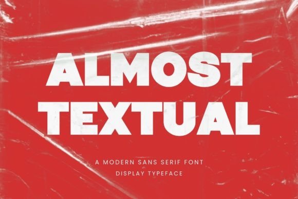 Almost Textual: A Font for Modern Design