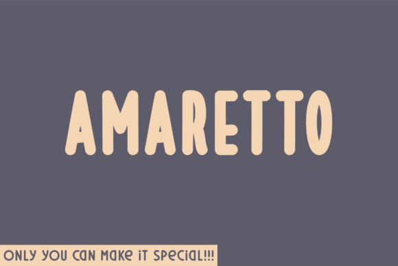 Amaretto: A Font That Elevates Branding