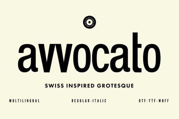 Avvocato: A Sleek Sans Serif for Craft Projects
