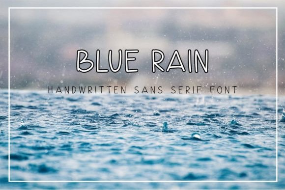 Blue Rain: A Delicate Sans Serif for Thoughtful Design