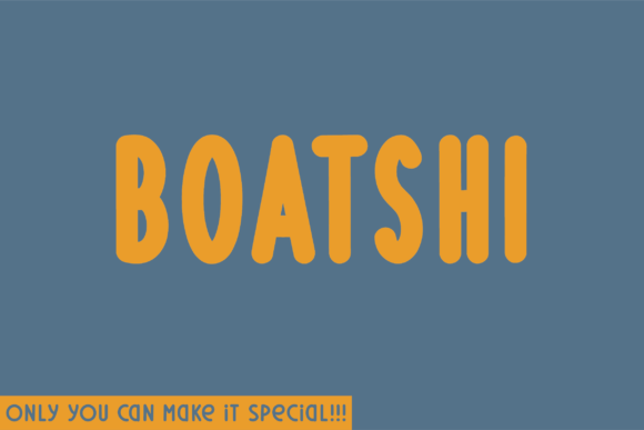 Boatshi: A Bold Sans Serif for Clear Campaigns
