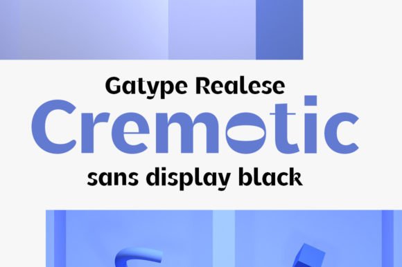 Cremotic: A Stylish Sans Serif Font