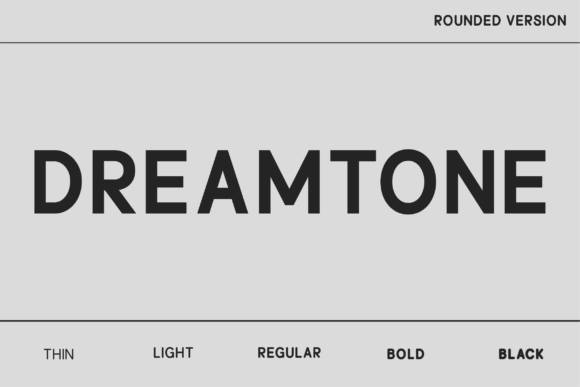Dreamtone Rounded: A Font for Business Brilliance