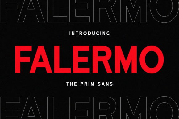 Falermo: A Modern Typeface for Editorial Design