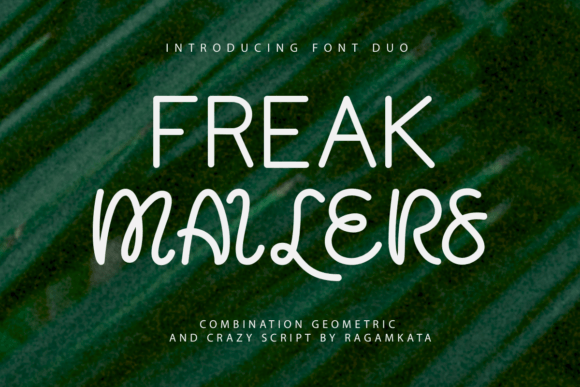 Freak Mailers Font: Bold & Beautiful