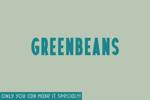 Greenbeans Font Review