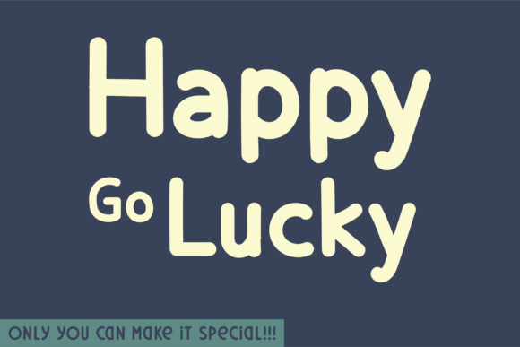 Happy Go Lucky Font Review