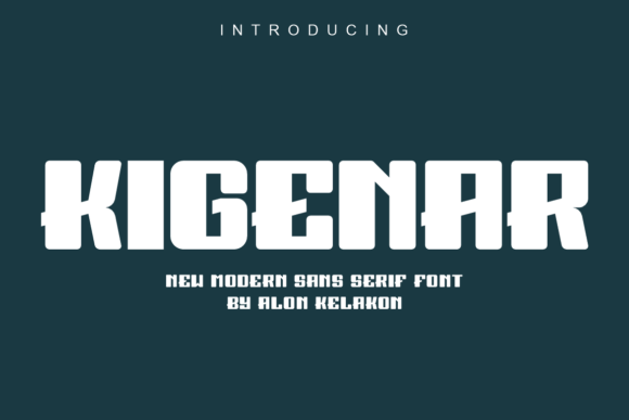 Kigenar: A Clean Sans Serif for Digital Marketing