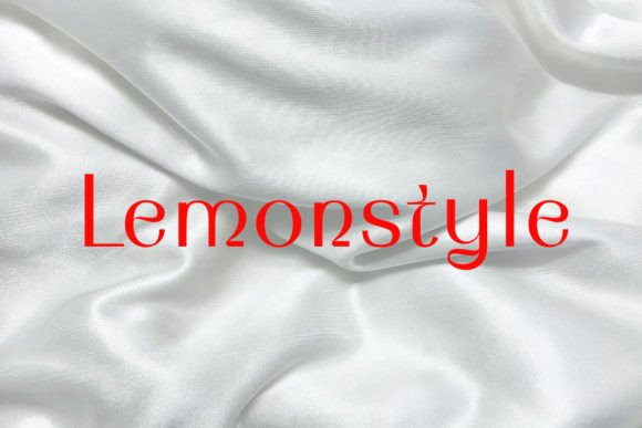Lemonstyle Font for Creative Projects