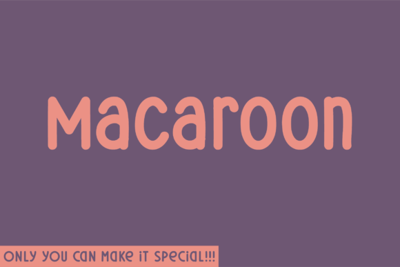 Macaroon Font: A Unique Sans Serif for Web Design
