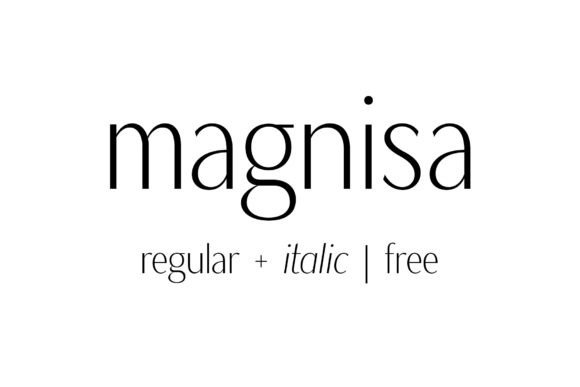 Magnisa Sans Regular Italic: A Stylish Choice