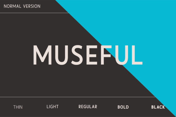 Museful: A Font for Clear Campaigns