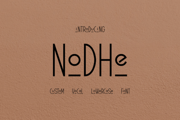 Nodhe: A Modern Sans Serif Font