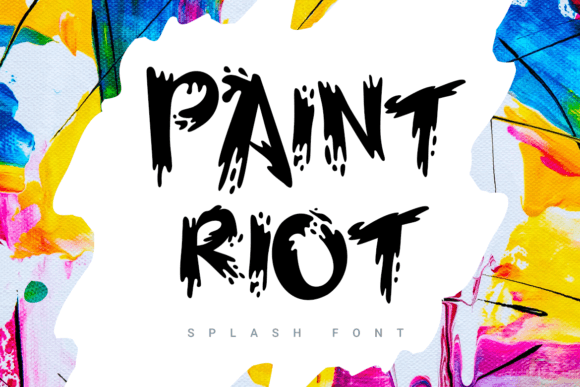 Paint Riot: A Bold Font for Digital Campaigns