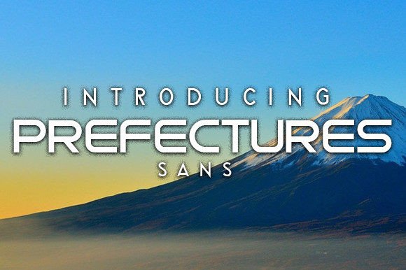 Prefectures: A Modern Font for Digital Marketing