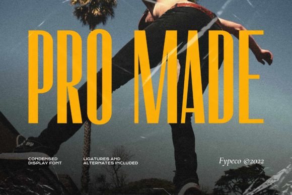 Pro Made: A Bold Font for Modern Design