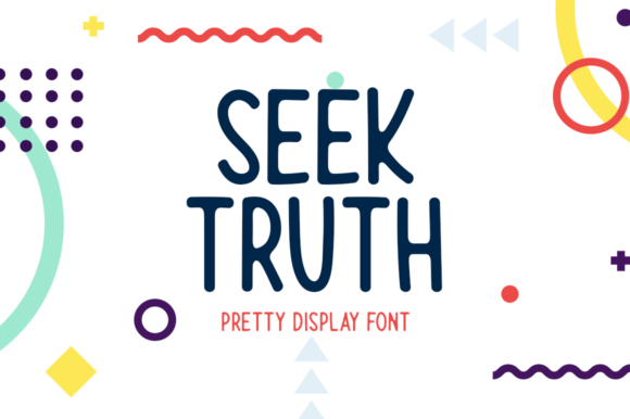 Seek Truth: A Font for Creative Makers