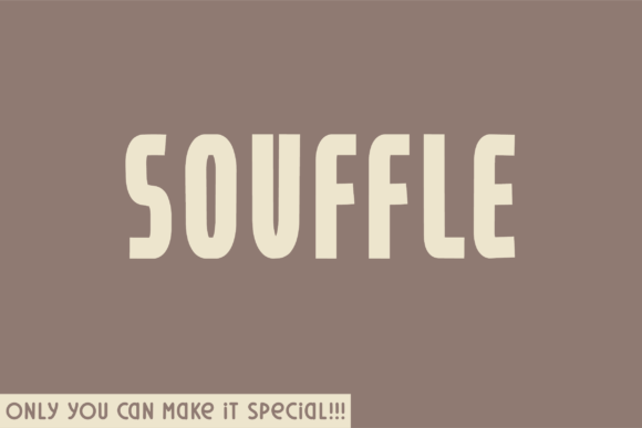 Souffle: A Font That Elevates Campaigns