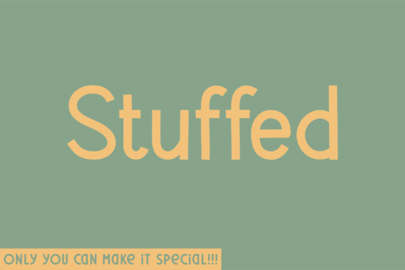 Stuffed: A Font That Elevates Your Brand