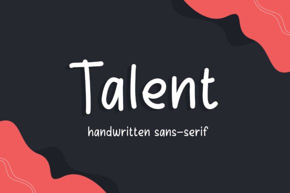 Talent: A Font for Creative Campaigns