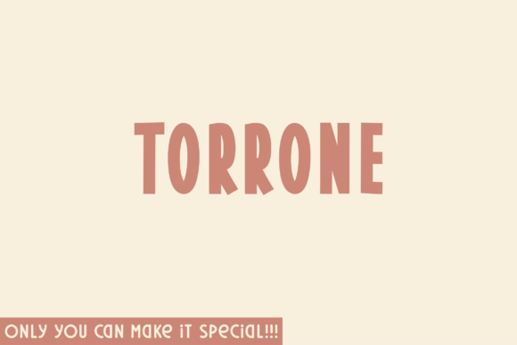 Torrone: A Modern Sans Serif for Web Design