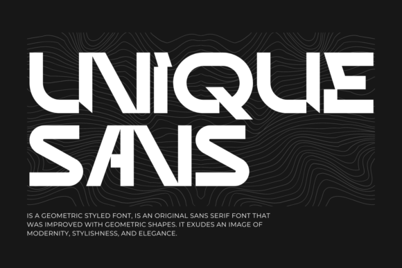 Unique Sans: A Modern Typeface for Campaigns